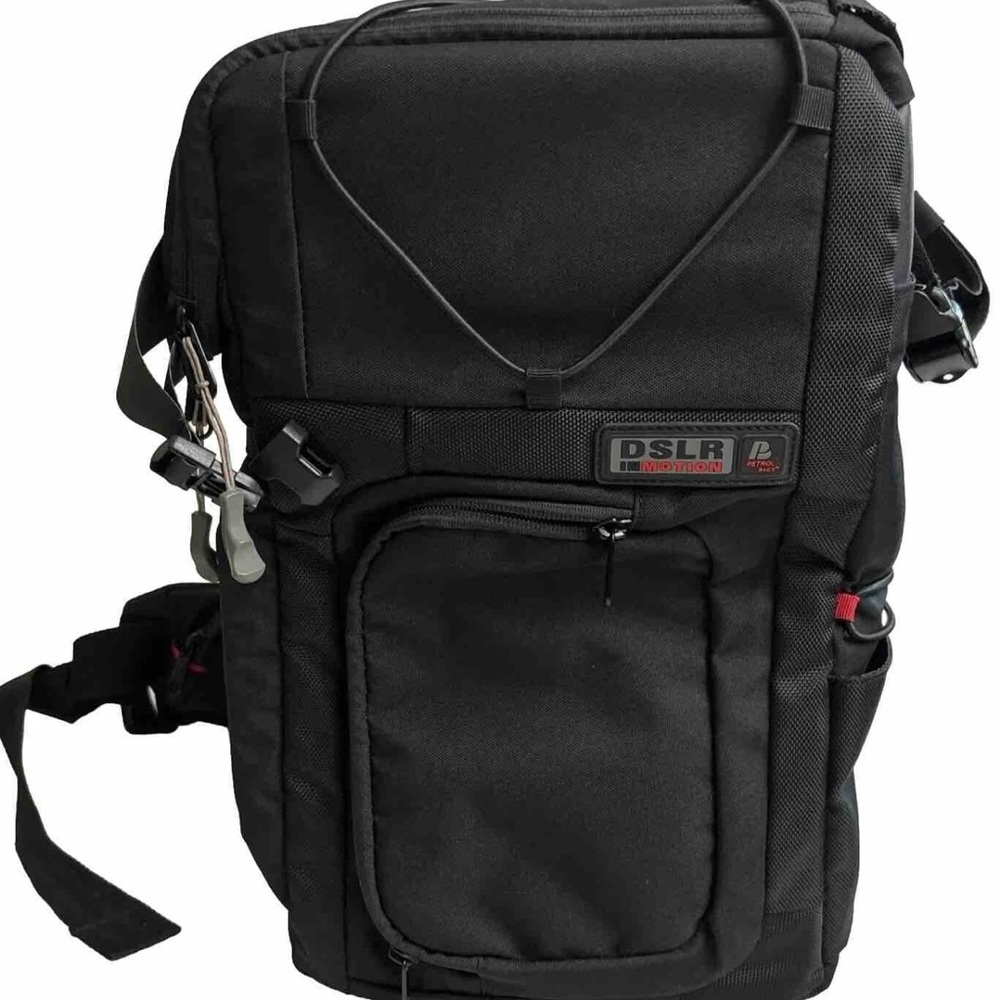 DSLR Black Backpack for Men